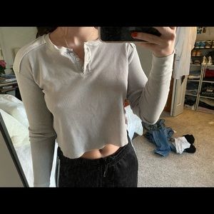 cropped henley
